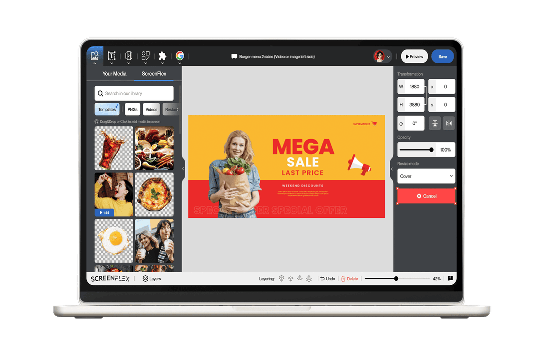 Screenflex - Retails Template